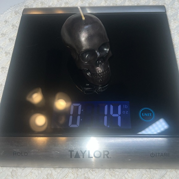 NWT Black Skull Candle - Picture 7 of 7